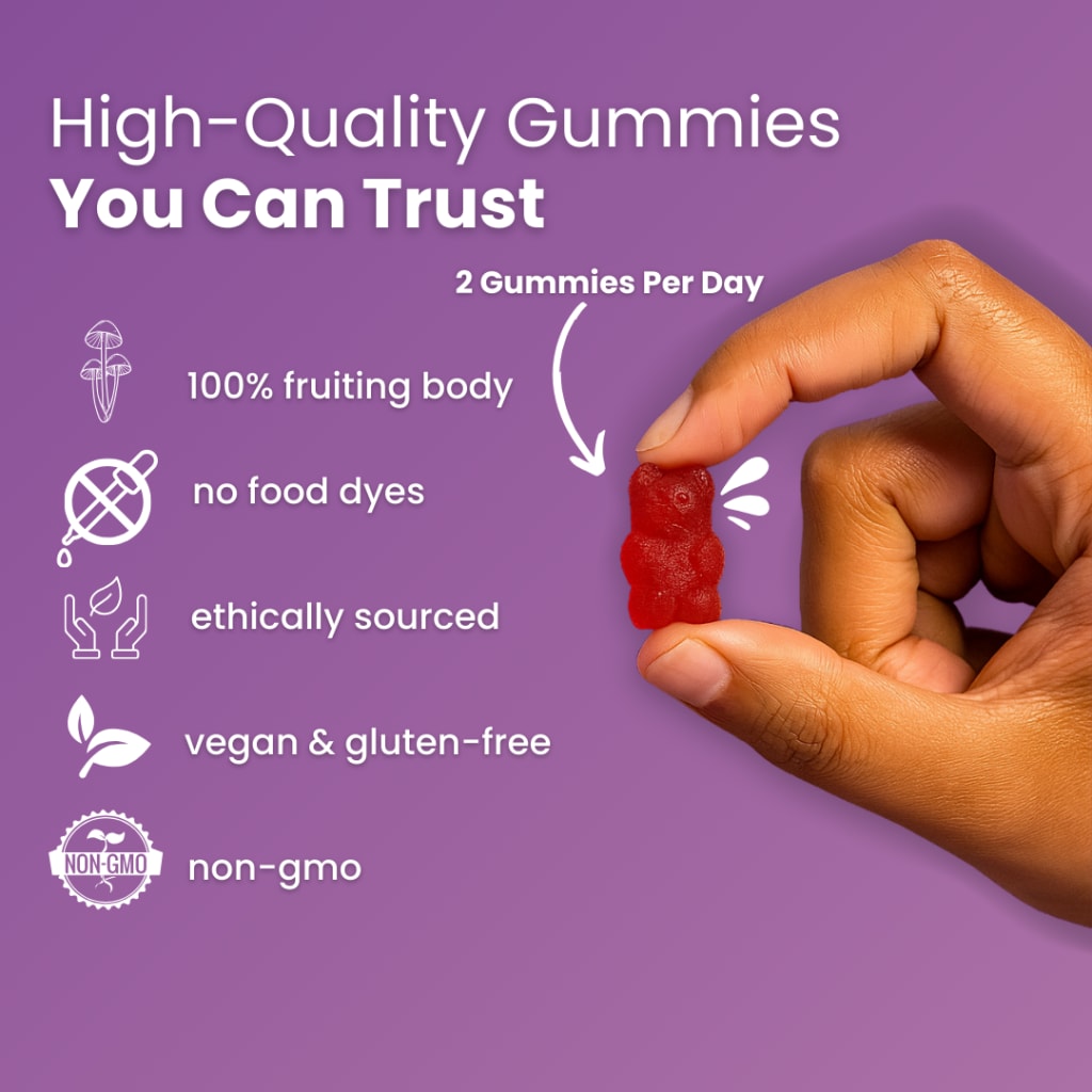 MycoGlow™ Mushroom Gummies