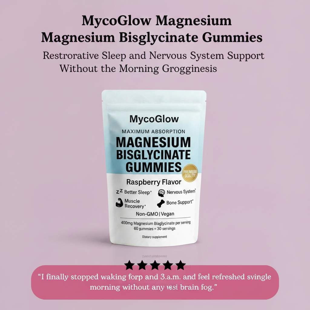 MycoGlow™ Magnesium Bisglycinate Gummies