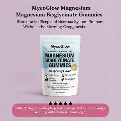MycoGlow™ Magnesium Bisglycinate Gummies